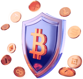 Security lock featuring cold storage and two-factor authentication